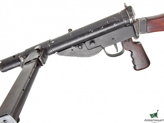 Изображение Пистолет-пулемет СТЭН (STEN Mark 5/Mk.V) со штыком, Великобритания - Увеличенное изображение
