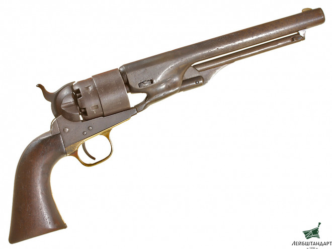 Изображение Капсюльный револьвер Кольт обр.1860 года (Colt Army M1860) в футляре, США - Увеличенное изображение