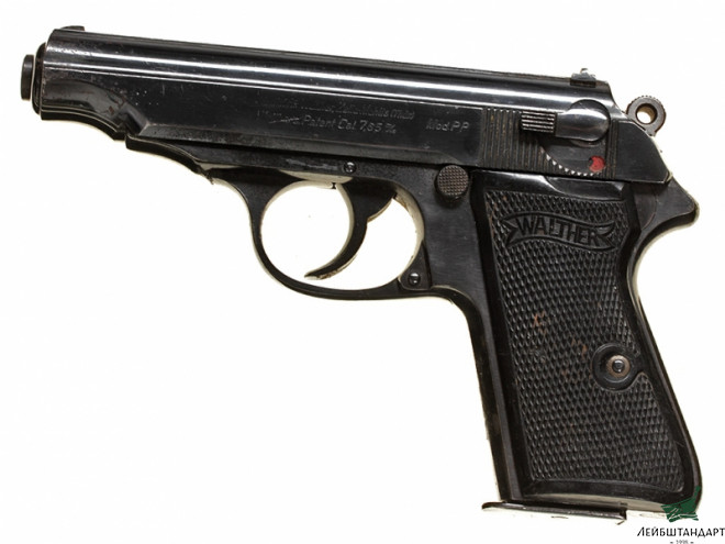 Фотография Пистолет "Вальтер ПП" (Walther PP), Германия - Увеличенное изображение