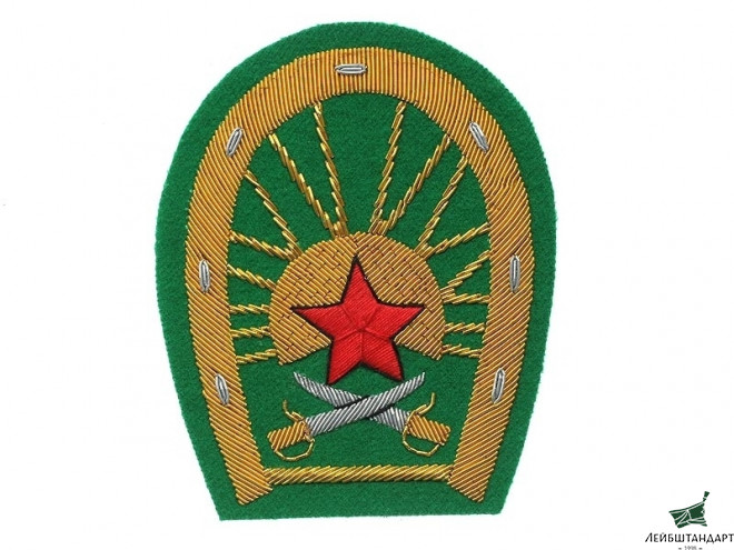 Фотография Нарукавный знак комсостава пограничной конвойной охраны ГПУ обр. 1920 г. РСФСР, копия - Увеличенное изображение