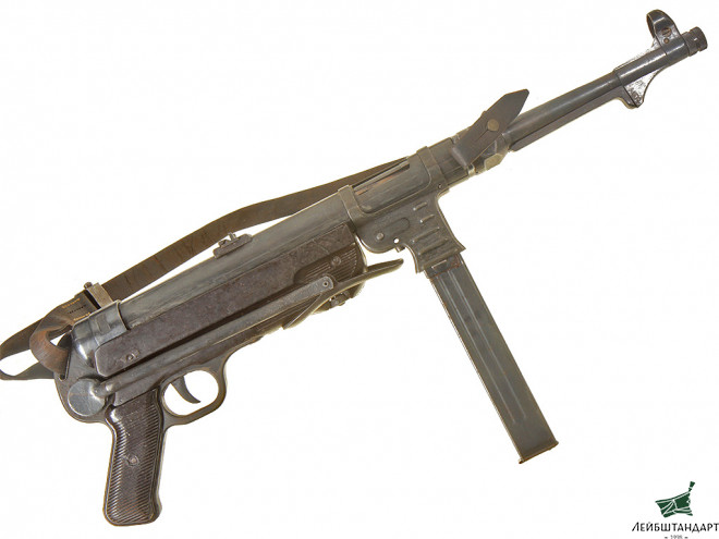 Один из видов Пистолет-пулемет МП-40 (МР40), 1943 год, Германия - Увеличенное изображение