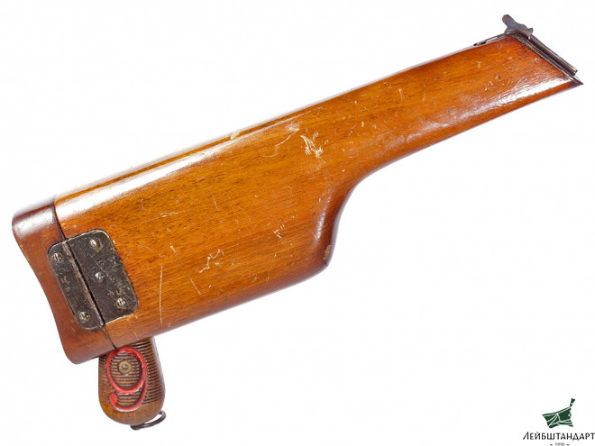 Картинка Пистолет Маузер С-96 (Mauser С96) - "Красная девятка" в кобуре, Германия - Увеличенное изображение