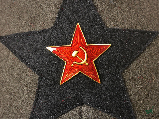 Изображение Буденовка суконная зимняя обр.1924 года, инженерные войска РККА. СССР, копия - Увеличенное изображение