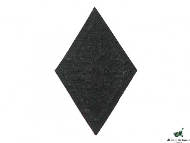 Один из видов Нарукавный знак пехоты РККА обр.1920 г., золотой прибор. РСФСР, копия - Увеличенное изображение