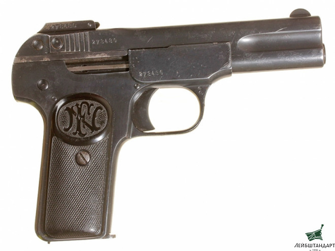 Изображение Пистолет Браунинг (Browning) обр.1900 года, Бельгия - Увеличенное изображение