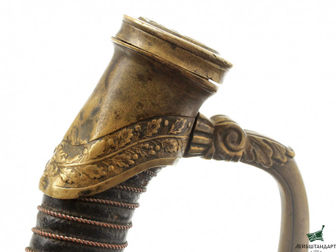 Купить Аннинское оружие - сабля пехотная офицерская обр.1855 года (без надписи "За храбрость"), Россия - Увеличенное изображение