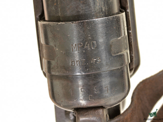 Фотография Пистолет-пулемет МП-40 (МР40), 1943 год, Германия - Увеличенное изображение