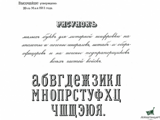 Один из видов Буква ф погонная прописная вороненая, Россия, копия - Увеличенное изображение