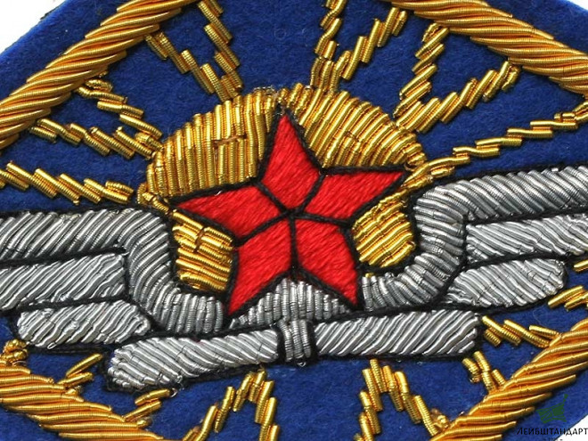 Изображение Нарукавный знак авиаработников РККА обр. 1922 г. РСФСР, копия - Увеличенное изображение