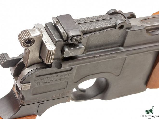 Один из видов Охотничий карабин на базе пистолета Маузер С-96 (Mauser С96), Германия - Увеличенное изображение