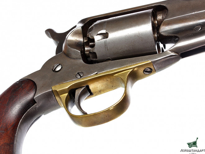 Купить Капсюльный револьвер Ремингтон (Remington), "новая модель" 1858 года для флота, США - Увеличенное изображение