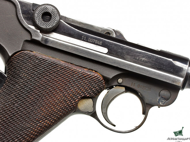 Картинка Пистолет Парабеллум обр.1906 года (Parabellum model 1906 - American Eagle), Германия - Увеличенное изображение