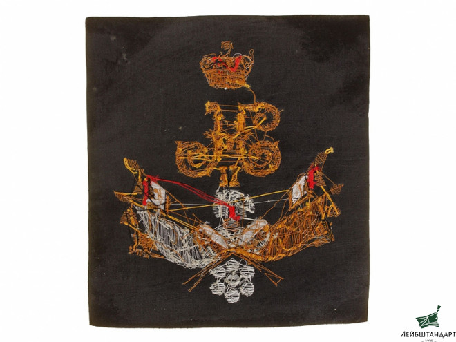 Купить Малое шитье на вальтрап периода правления Николая II (1894 - 1917). Россия, копия - Увеличенное изображение