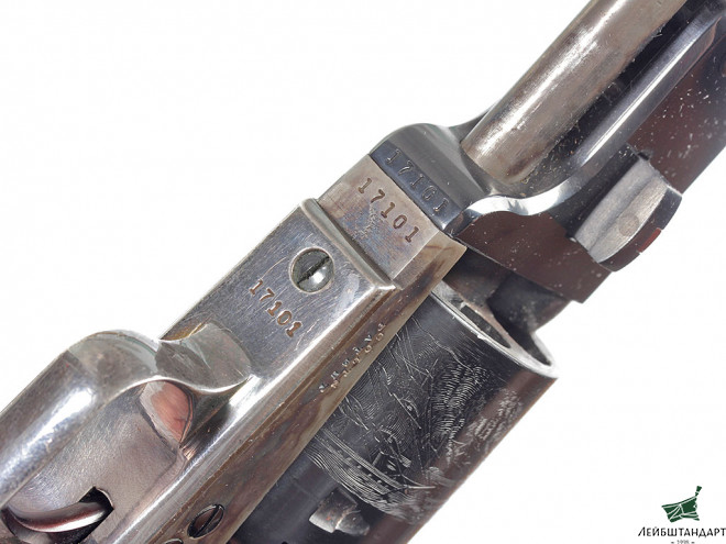 Фотография Капсюльный револьвер Кольт (Colt -Navy) обр.1851 года, США - Увеличенное изображение